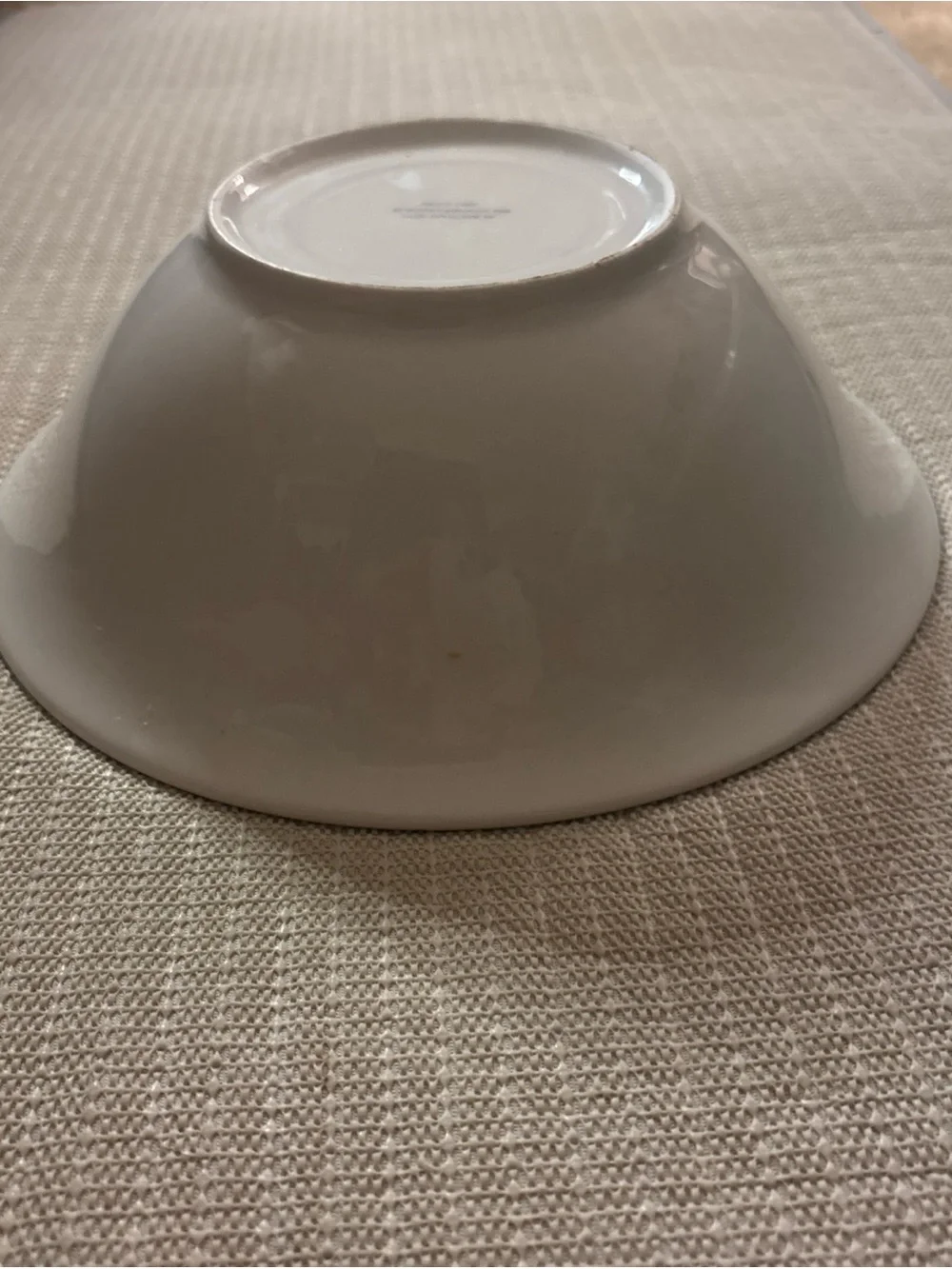 Vintage ATICO Christmas Serving Bowl The Spirit of Christmas is Love Holly Gold